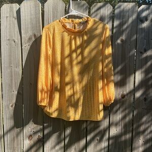 Adrianna Papell Yellow Women's Top
